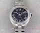 Replica Swiss Cle De Cartier Watch Stainless Steel Black Dial (5)_th.jpg